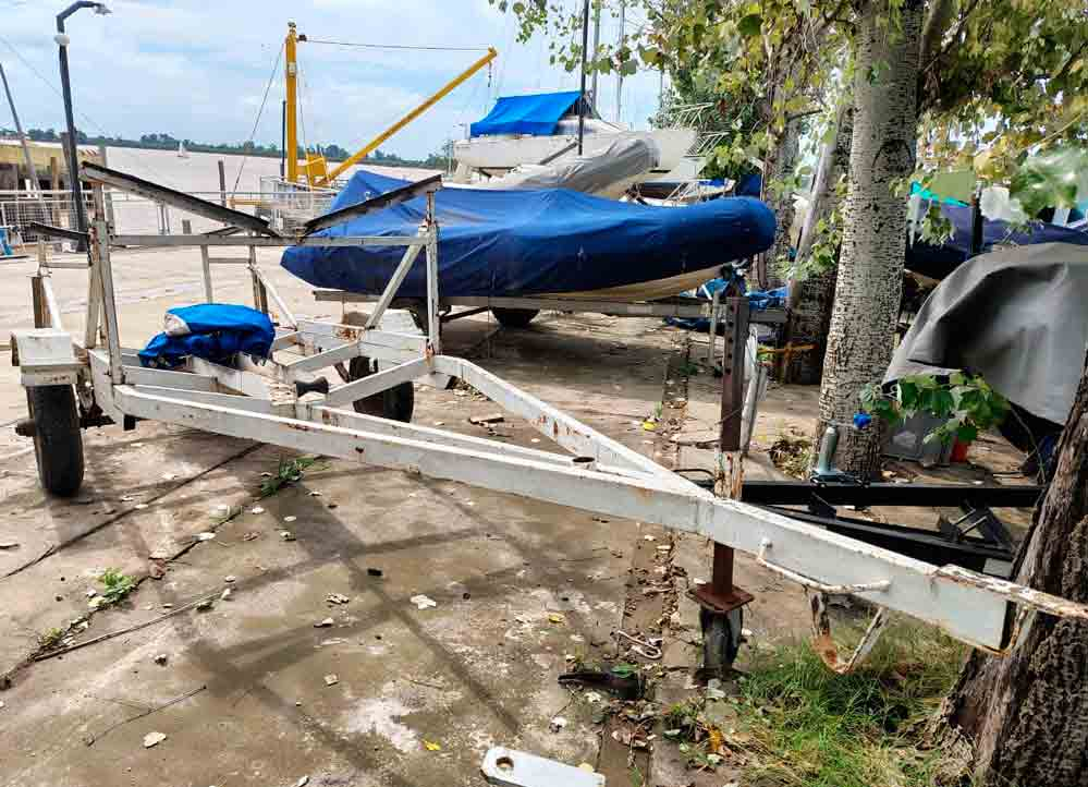 varios - TRAILER PARA VELERO 22 PIES - H-20 O SIMILAR