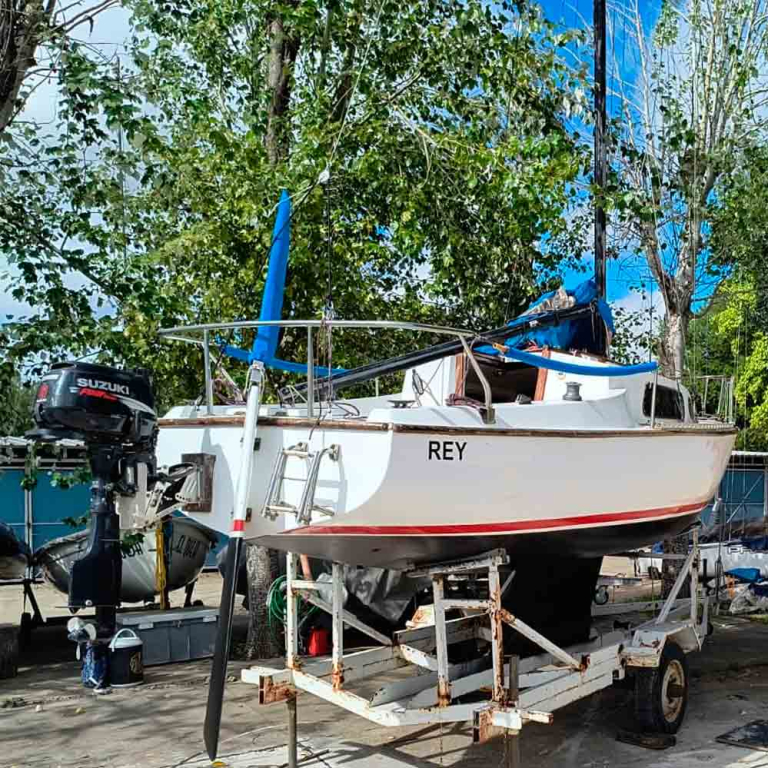 varios - TRAILER PARA VELERO 22 PIES - H-20 O SIMILAR