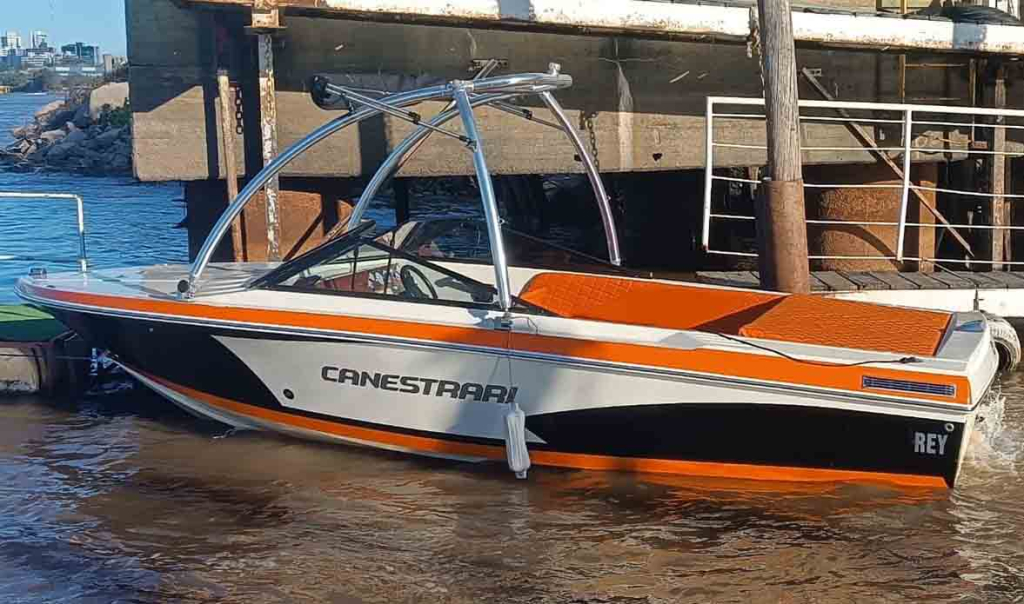 lanchas - LANCHA MOTOR WAKE BOARD-OPORT. - CANESTRARI WIKENDER -RETASADA