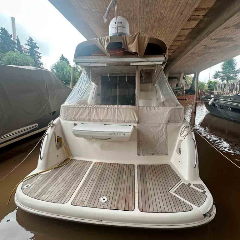 cruceros - YATE MOTOR - RETASADO - AQUALUM 35- OPORTUNIDAD