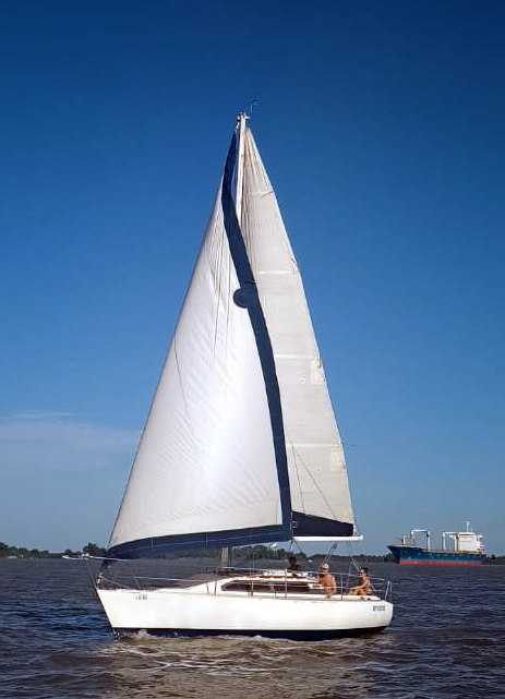 veleros - YATE DE VELA - OPORTUNIDAD - PLENAMAR 27 - SEMI QUILLA