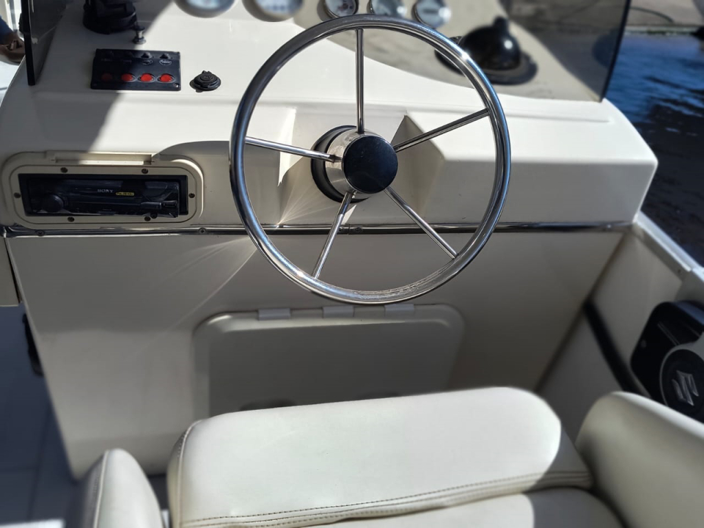 lanchas - PONTON CON TECHO RIGIDO - PONTOON 240