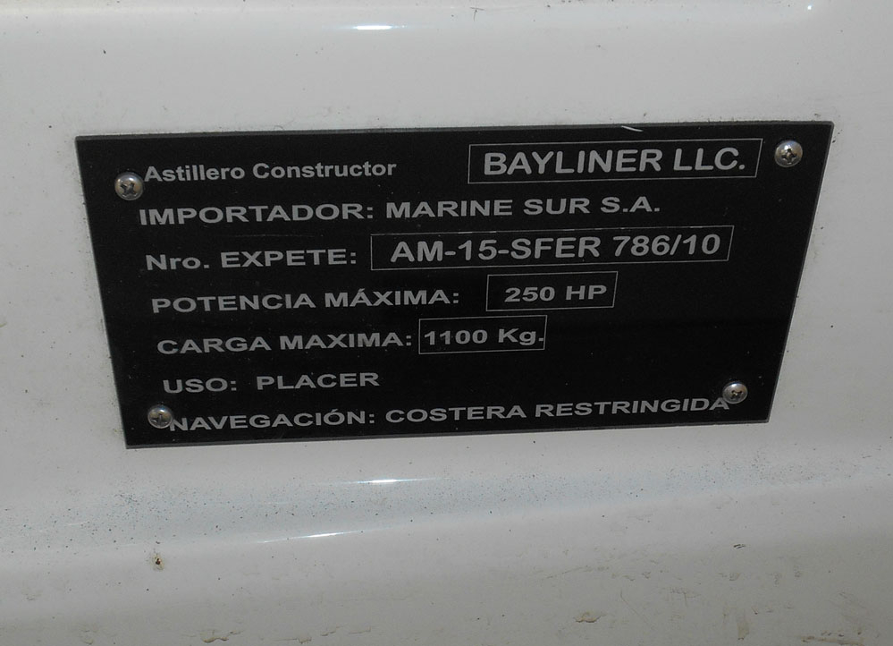 lanchas - LANCHA OPEN  - BAYLINER 185